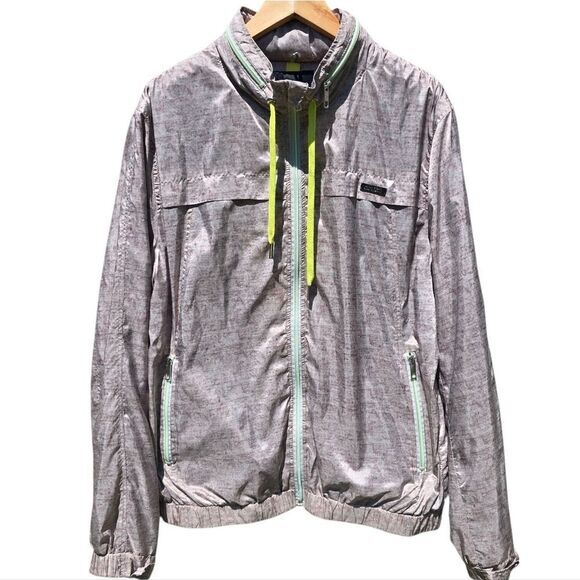Antony Morato Men's Beige Safari Long Sleeve Collared Full Zip‎ Jacket Size XXL